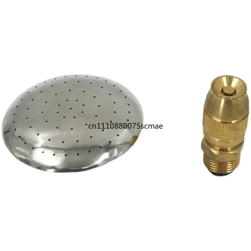 Sauna Room Electric Watering Device Dry Steam Spray Control Adjustable Copper Stainless Steel Nozzle