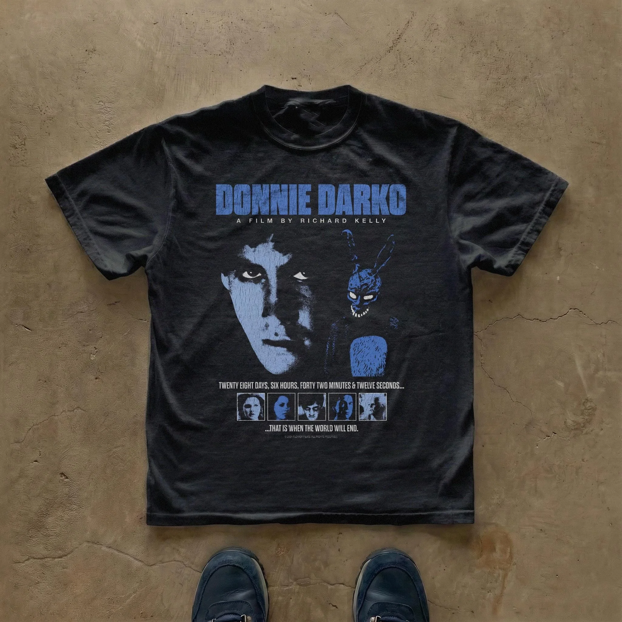 Donnie Darko Richard Kelly 2001 Cult Classic Sci-Fi Graphic T-Shirt Cotton Men Women Streetwear Tee