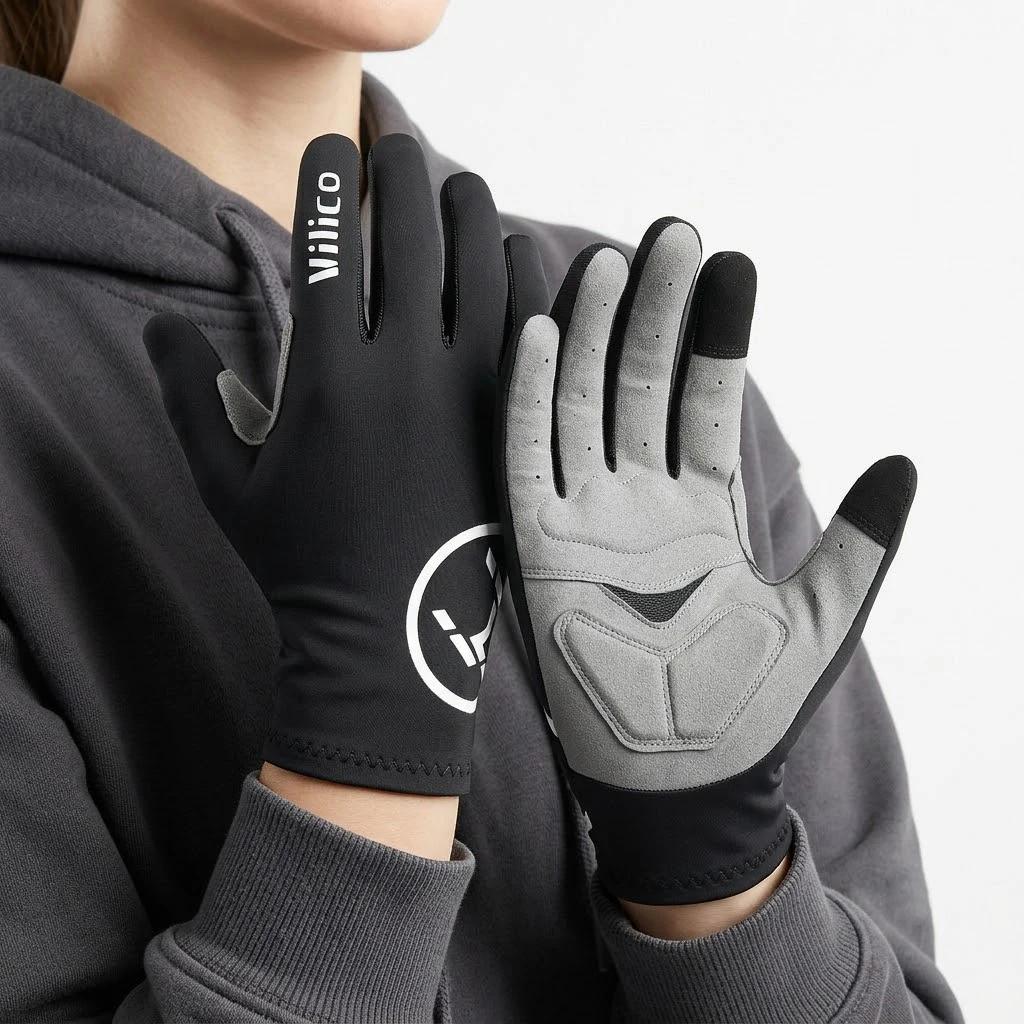 VILICOCycling Gloves Half Finger Shockproof Wear Resistant Breathable MTB Road Bicycle Gloves Men Women Sports Bike Equipment