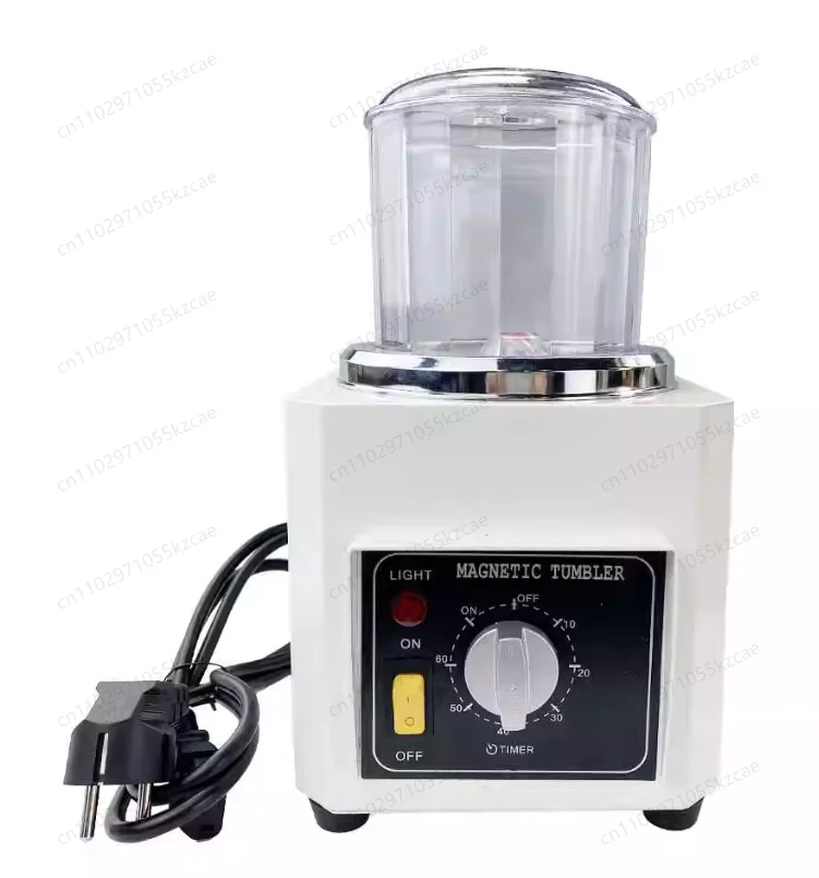 KT90 Magnetic Polishing Machine Grinding Gold And Silver Jewelry Sccessories Cleaning Metal Rust Removal Aluminum Alloy
