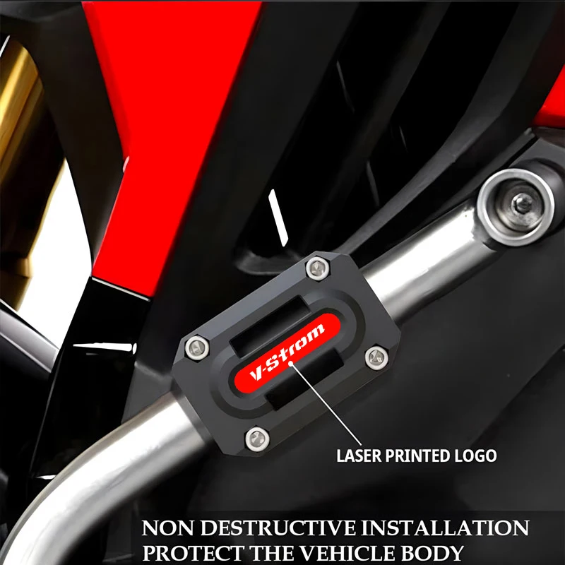 لسوزوكي V-STROM 650 1000 250 1050 XT DL1000 DL650 dl250 ملحقات محرك الدراجة النارية الحرس واقي مصد السيارة تحطم بار كتلة