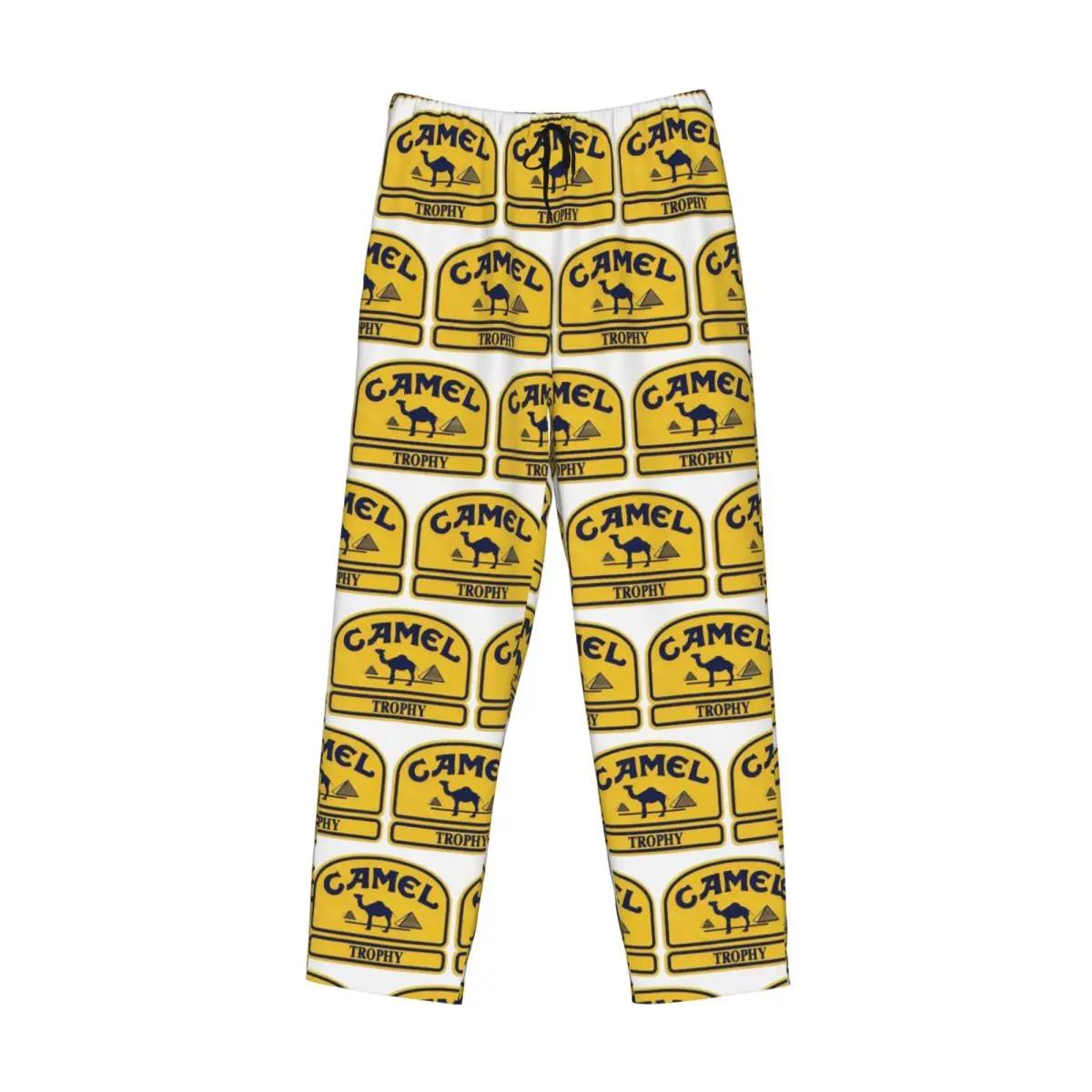

Custom Camel Trophy Pajama Pants Men Sleepwear Sleep Lounge Bottoms with Pockets