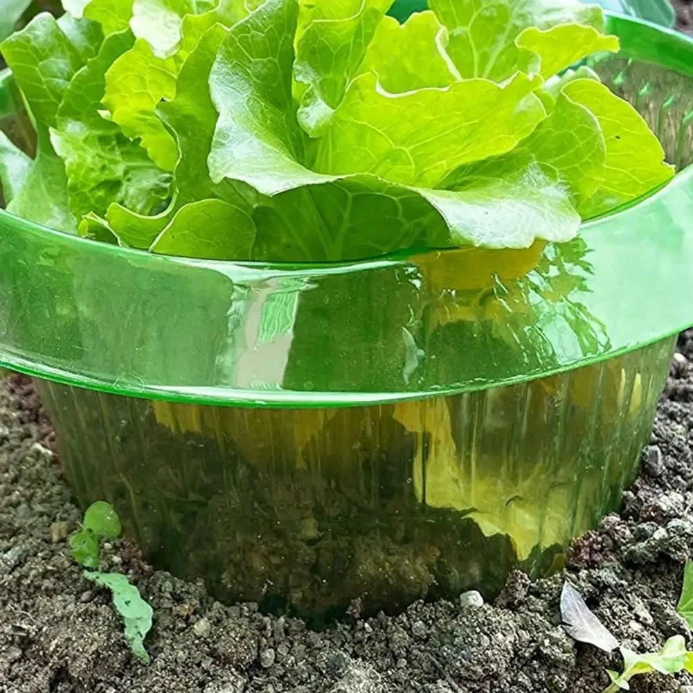 Plants Snail Protection Rings Vegetable Green Planter Flower Pot Pest Control Trapper Repel Snails Garden Protects Animal Tool