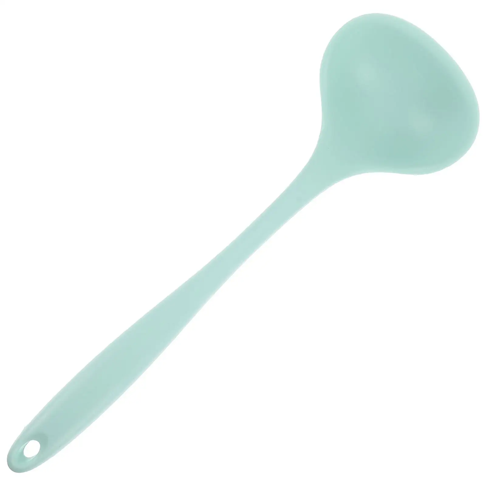 

Silicone Soup Ladle Large Capacity Kitchen Spoon Heat Resistant Safe Bright Color Random Colors Big Cooking Spoons