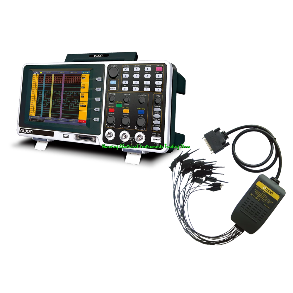 Owon MSO7062TD/MSO7102TD 60 MHz/100 MHz 2+1 Ch, 1GS/s Mixed Signal Oscilloscope 16 digital channels logic analyzers