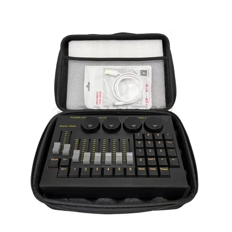 Mini MA Console Command Fader On Wing For Stage Effect Lighting Disco DJ Moving Head DMX Controller