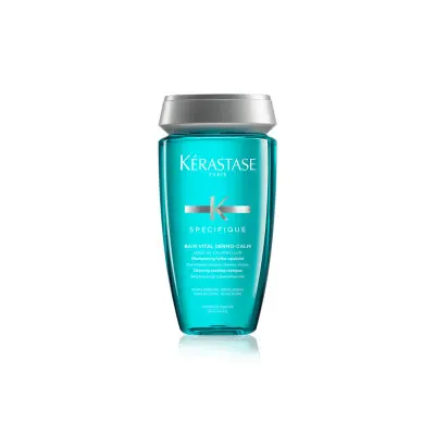 Kerastase Bain Divalent Shampoo 250ml, Transparent Formula, Silicone-Free, for Sensitive Scalp & Mixed Hair, Original Hair Care.