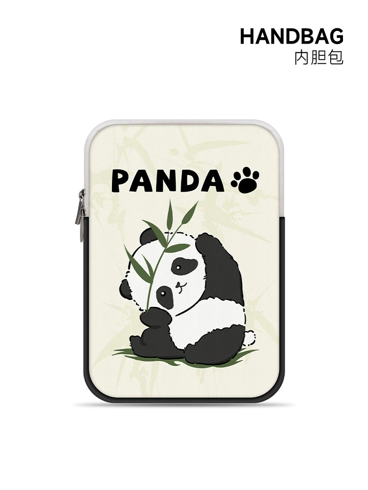 

Black and White Panda Computer Inner Bag 14 inch Female Suitable for Lenovo Laptop Storage Bag