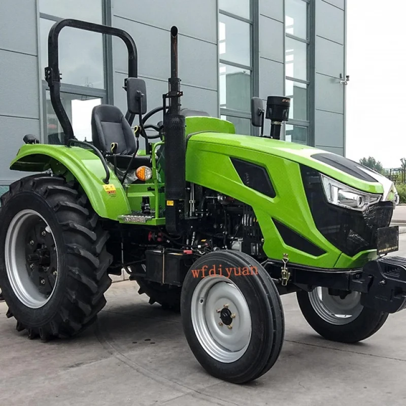 China-Made：DIYUAN China 4wd 80HP Mini Tractors Applied Extensively in Garden New Multi-function Tractors for Sale