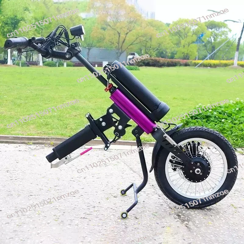 

For Disable Elderly Handicap New 400w Electric Handbike 12inch Wheelchair Attachment Handcycle