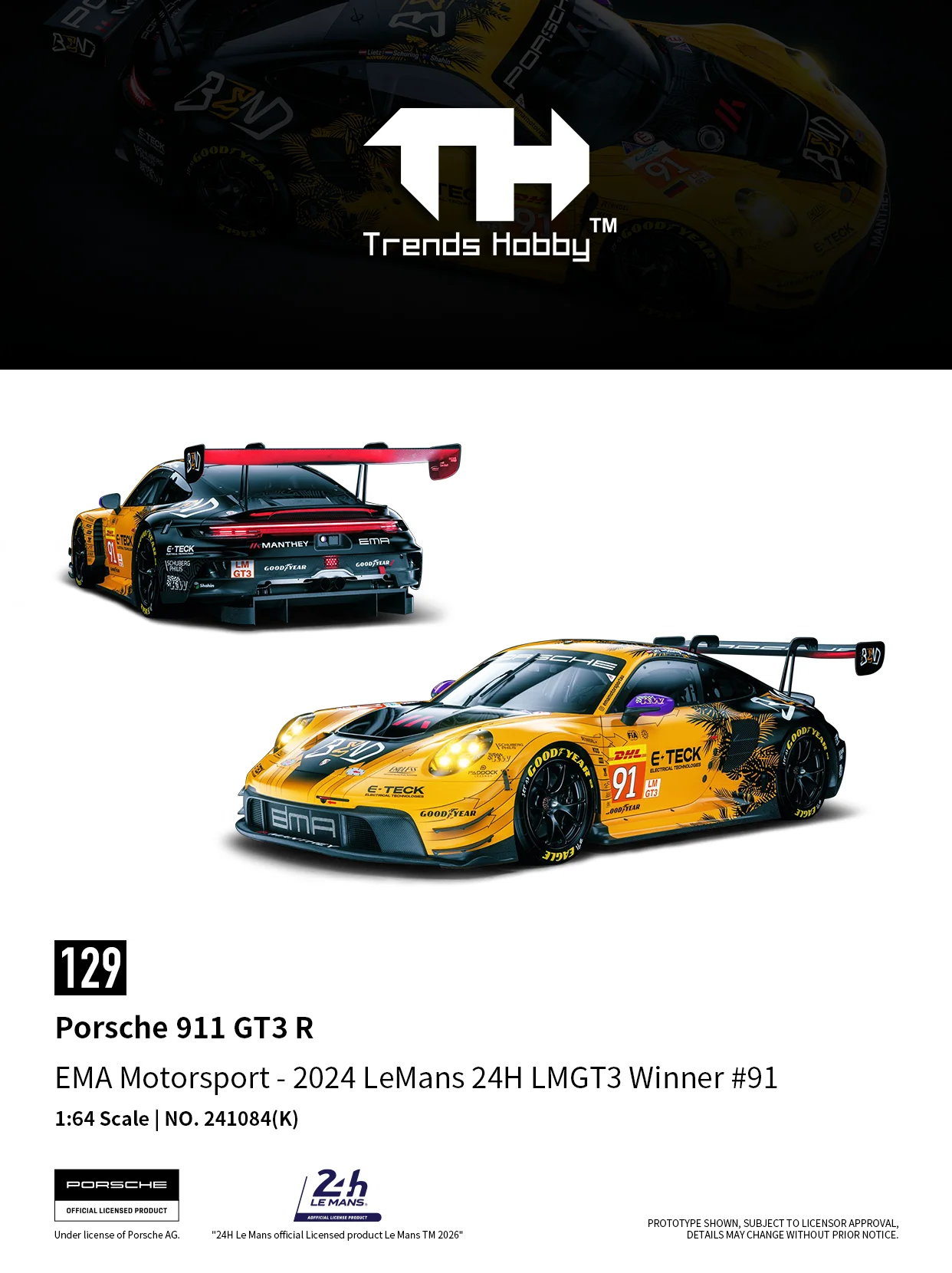 نموذج سيارات TH-Trends Hobby ب - مراجعة Model Kit Porsche 911 وسعره