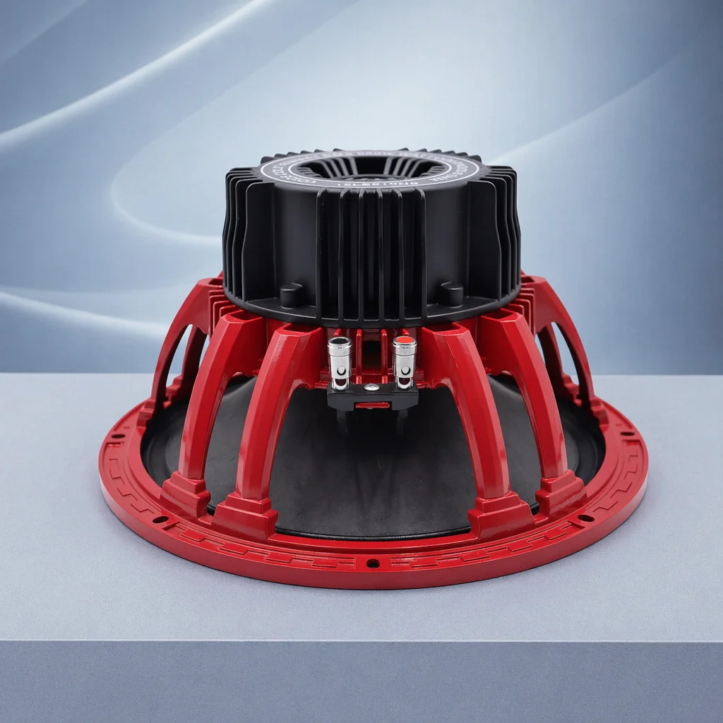 12 Inch Neodymium Woofer Driver 500W AES 88mm CCAW Coil Aluminum Demodulating Ring Waterproof Metal Shell Stage Audio Speaker