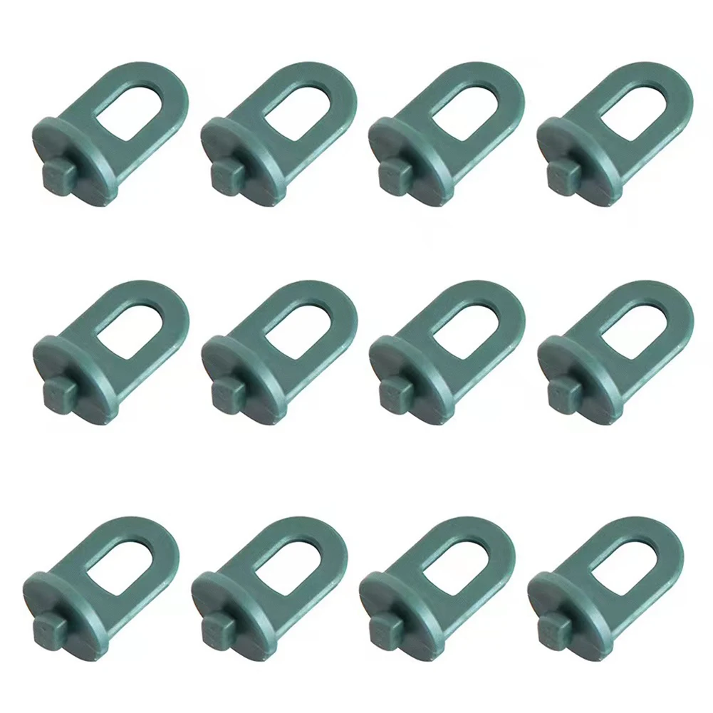50Pcs Greenhouse Clips And S Hooks Plastic Stainless Steel Hanging Fixing Kit For Flower Pots Garden Tools Shade Structures Acce