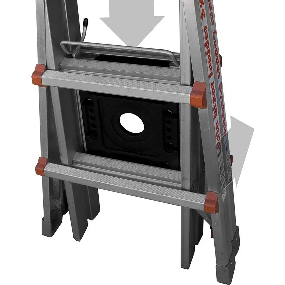 Bandeja de projeto de escada de plástico, acessório, prato magnético, suporte de ferramenta, 25 lbs, classificação de peso, slots personalizados, pintura e equipamento
