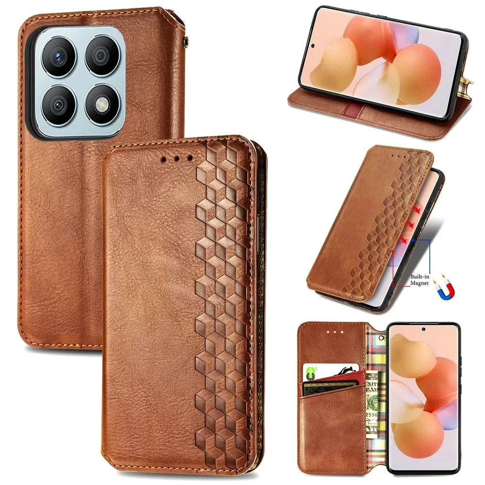 For Xiaomi 14T Pro 13T 14 T 15 5G Flip Case Leather Magnet Book Shell Mi 14 Ultra Case Redmi Note 14 Pro Plus 13 4G Wallet Funda