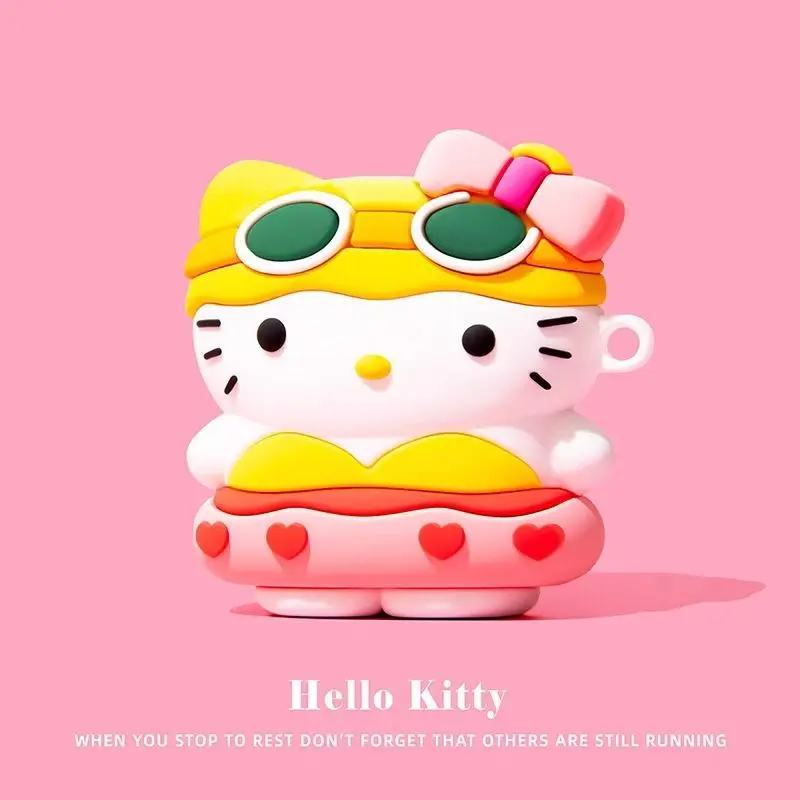 

Sanrio peripheral Hello Kitty headphones AirPodsPro 2 generation protective cover fifth generation Apple headphone shell