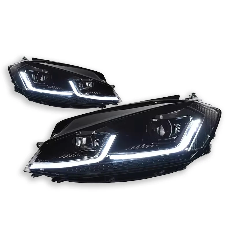 

TYPY Car For VW Golf 7.5 MK7.5 Headlight 2018-2020 Upgrade Modified New DRL Dynamic Turn Signal LED Headlight Auto Accessories