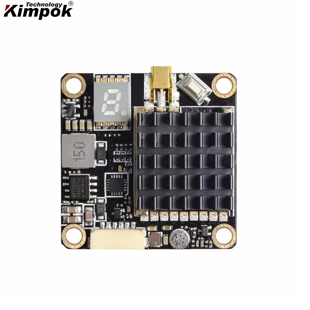 AKK 5.8G 2W FX2 Dominator VTX 5.8G 2W دعم الصوت للتحويل 5.8G 2000mW الطائرة بدون طيار VTX FPV جهاز إرسال الفيديو