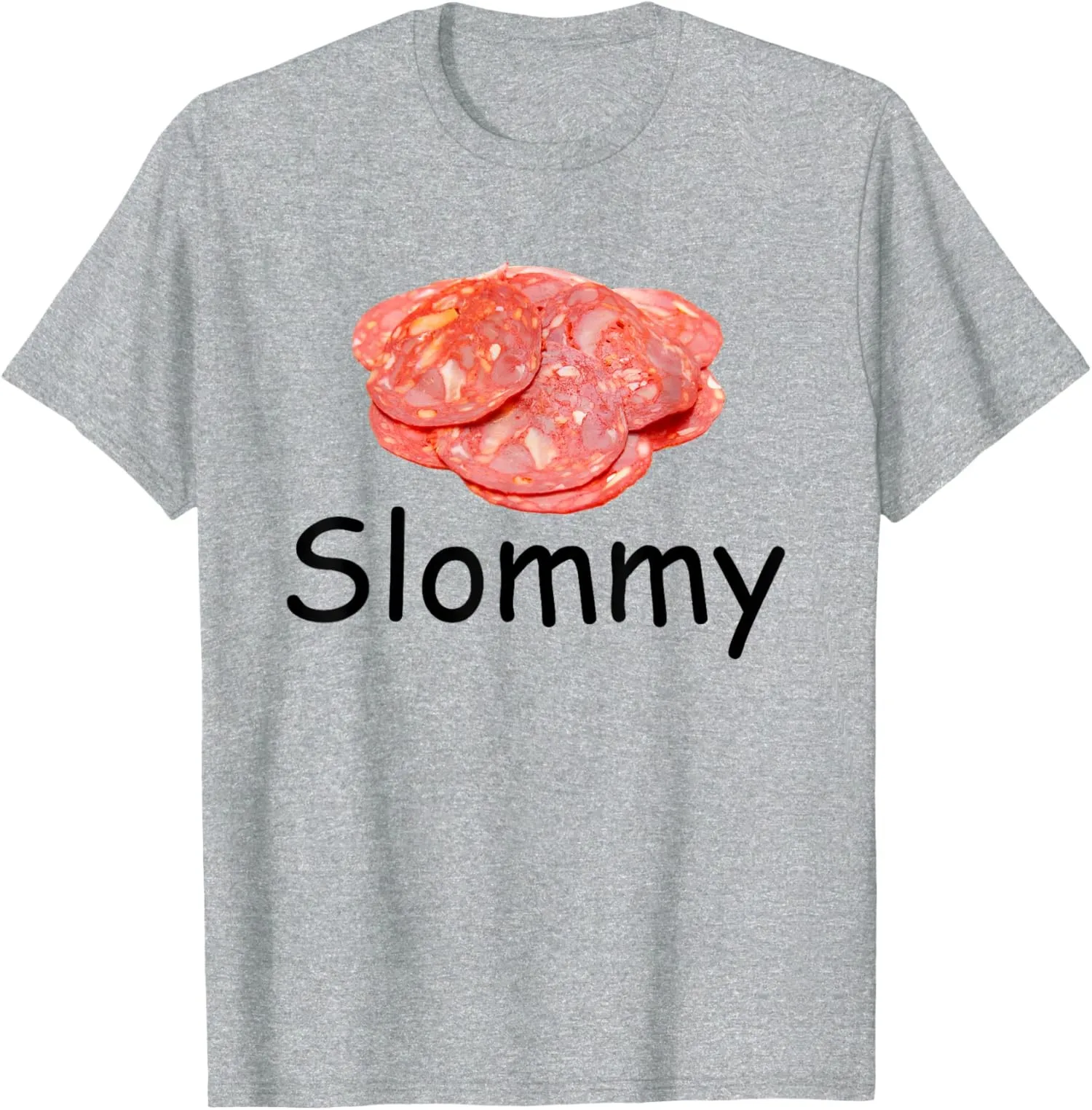 Slommy Salami Meme Gen Z Misspelled Weird Joke Unisex T-Shirt