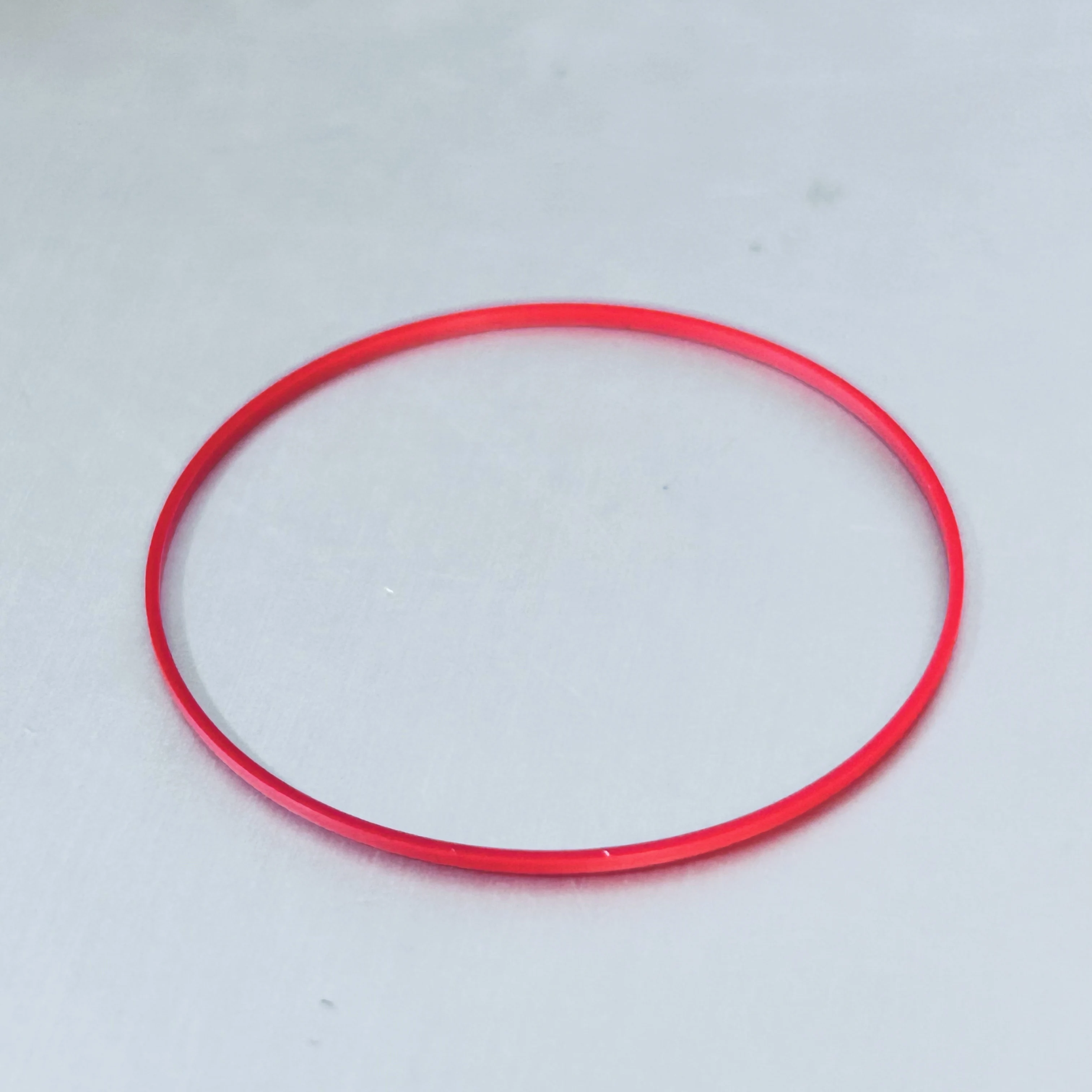 0.9mm Height Waterproof Red Gasket Watch Caseback O Ring 28.5mm-38mm Outside Diameter for Timepiece Repair