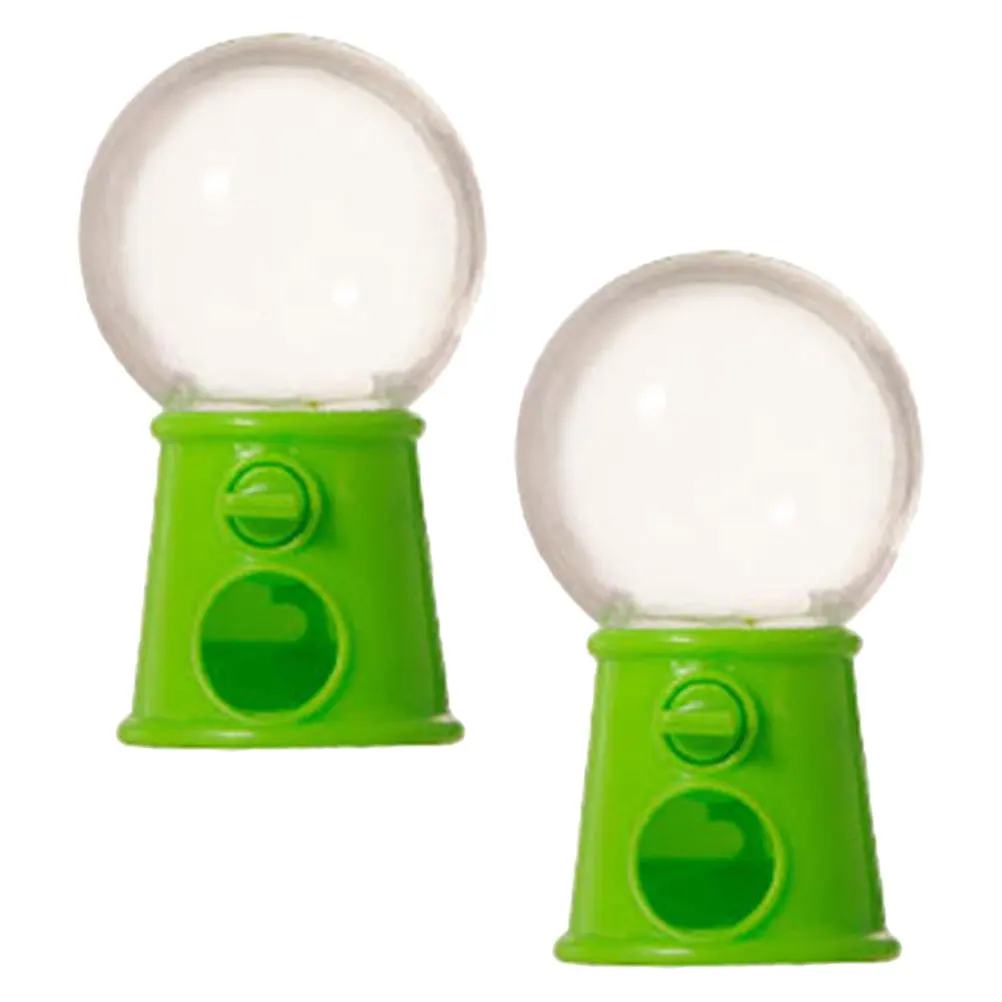 

2 Pcs Gumball Machine Toys Vending Machines Child Balls Hand Eye Coordination Reusable Plastic Fun Plaything
