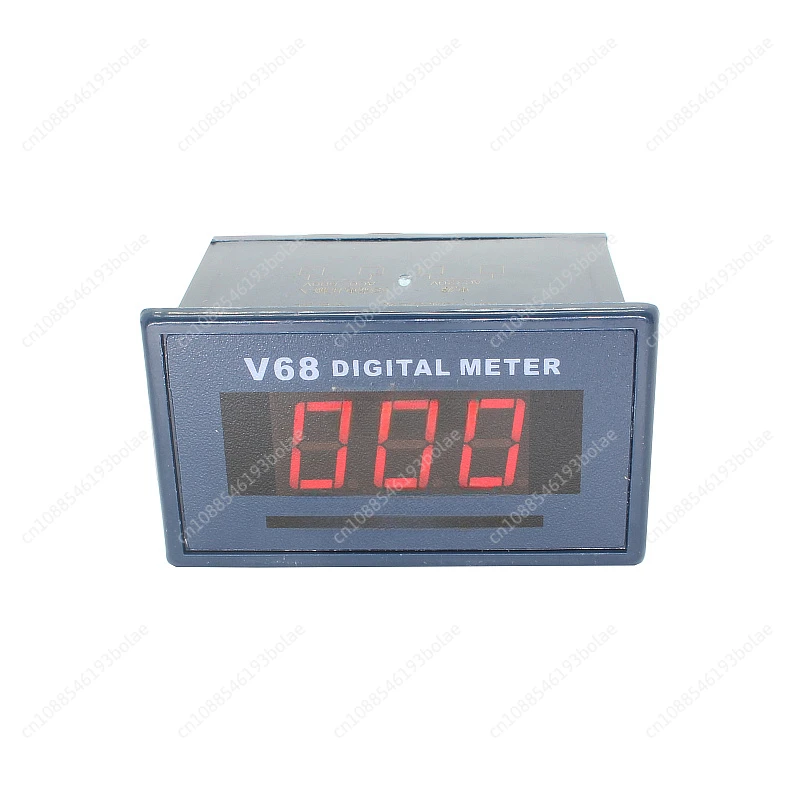 V68A AC AC0-600V110V220V380V AC Digital Display Voltmeter Digital Voltmeter Head