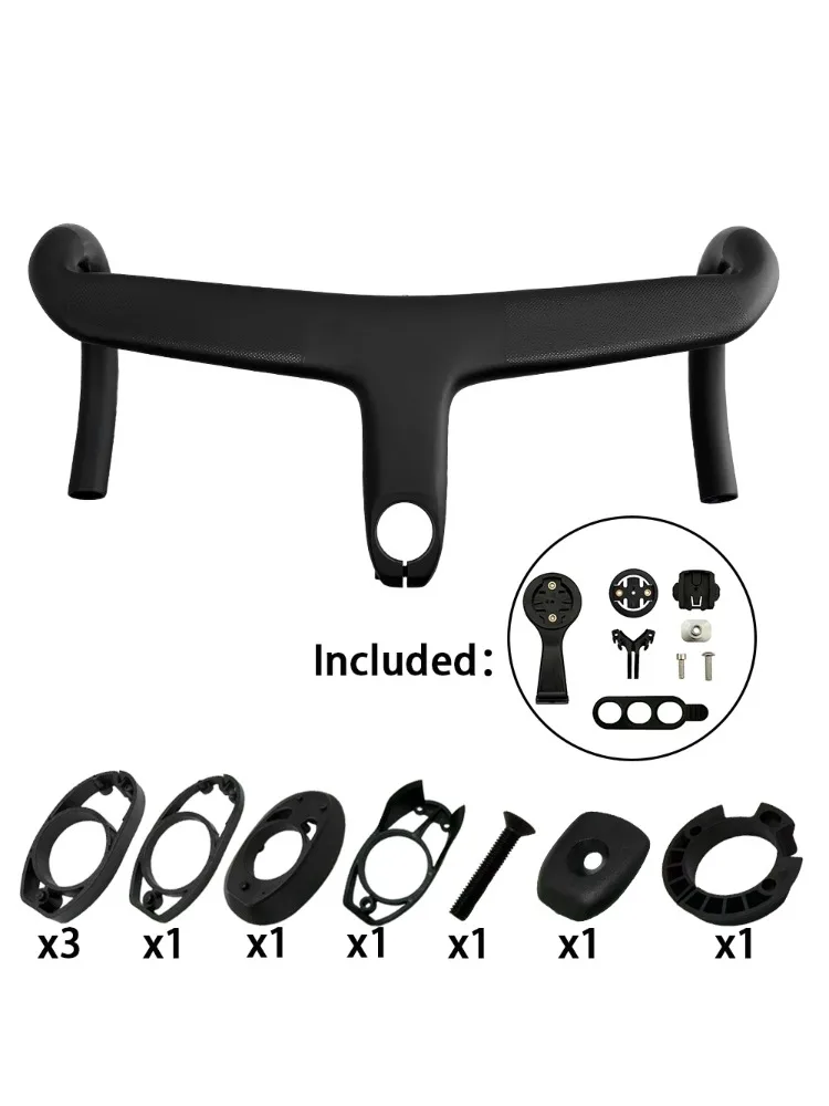 AliExpress PLATT-P 2026 NEW For Sl7 Sl8 SL9 Full Internal Cable Routing Road Bicycle Handlebar T1000 Carbon Integrated Cockpit Di2 Carbon Handlebar