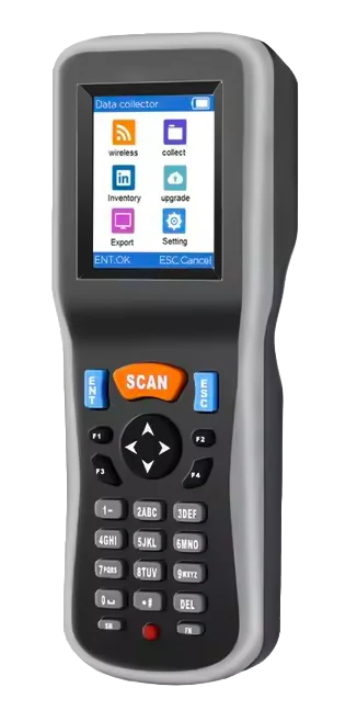 GTCODESTAR Data Collector Inventory Scanner Handheld 2D Barcode Reader Wireless Barcode Scanner for Warehouse QR Code Scanning