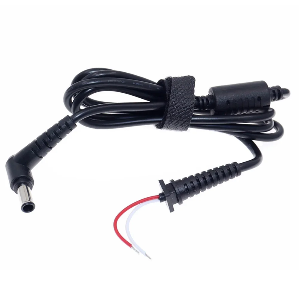 Wtyczka DC 6,0 x 4,4 6,0 * 4,4 mm Złącze wtykowe zasilacza z przewodem / kablem do laptopa Sony Kabel ładujący 6,5 * 4,4 mm 1,2 m