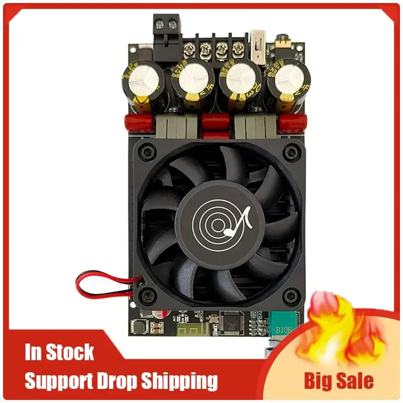 Mejores OFERTAS ZK-3002B Placa amplificadora de potencia de Audio Digital TPA3255 amplificador estéreo 300Wx2 2,0 amplificador de sonido de seguimiento Vocal Dual duradero Ea