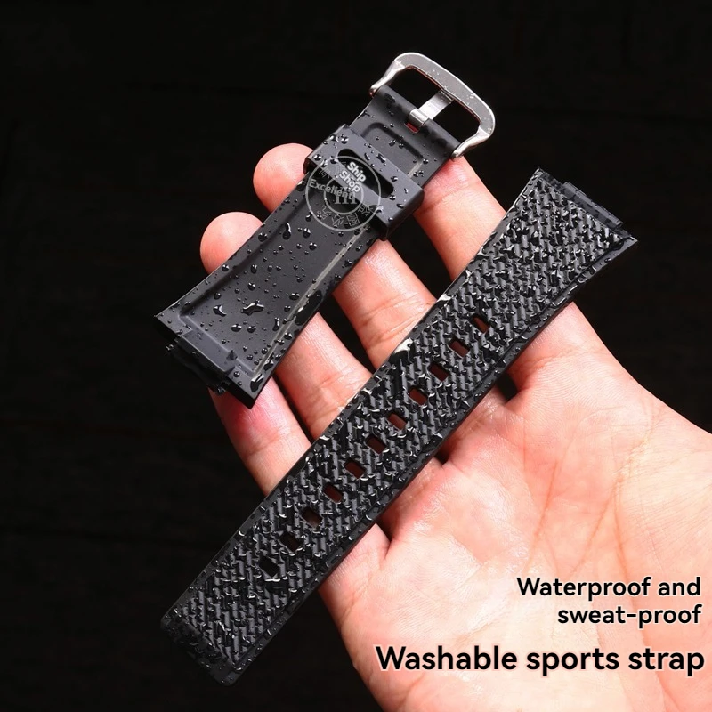 For Casio G-SHOCK GM-110 Replacement Strap – Shockproof Rubber Band Steel Heart GM110 Watch, Compatible with Men's G-SHOCK