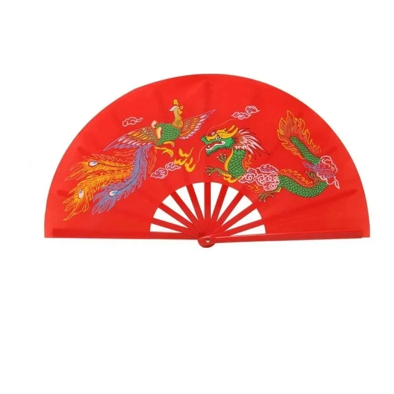 

New Chinese Kung Fu Fans Chinese Style Dhoenix Pattern Tai Chi Fan Special Classical Performance Props Square Dance Practice Fan