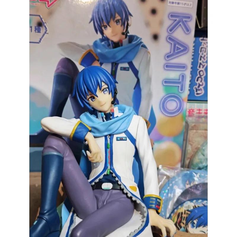 

【В наличии】Оригинальная фигурка FuRyu Noodle Stopper Piapro Персонажи Kaito Аниме Фигурка Коллекция Модель Игрушки