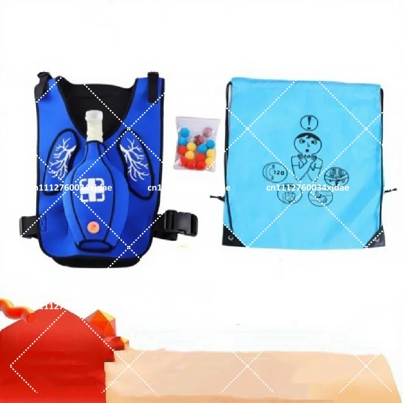 CPR Training Vest for Airway Obstruction First Aid Cardiopulmonary Resuscitation Practice Tool