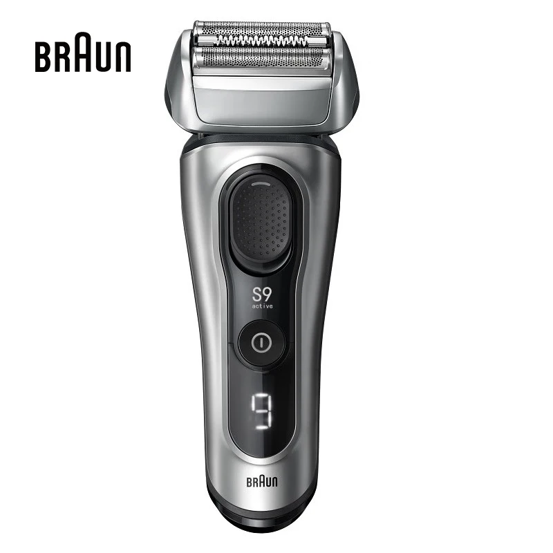 Braun S9 Active Electric Shaver 9077cc with 5-in-1 Care Center & Charging Travel Case