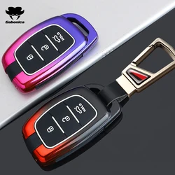 New Car Key Case Cover Fob For Hyundai Tucson Sonata Fe Creta ix25 ix35 ix45 i10 i20 i30 i40 Verna Solaris Mistra Elantra Accent