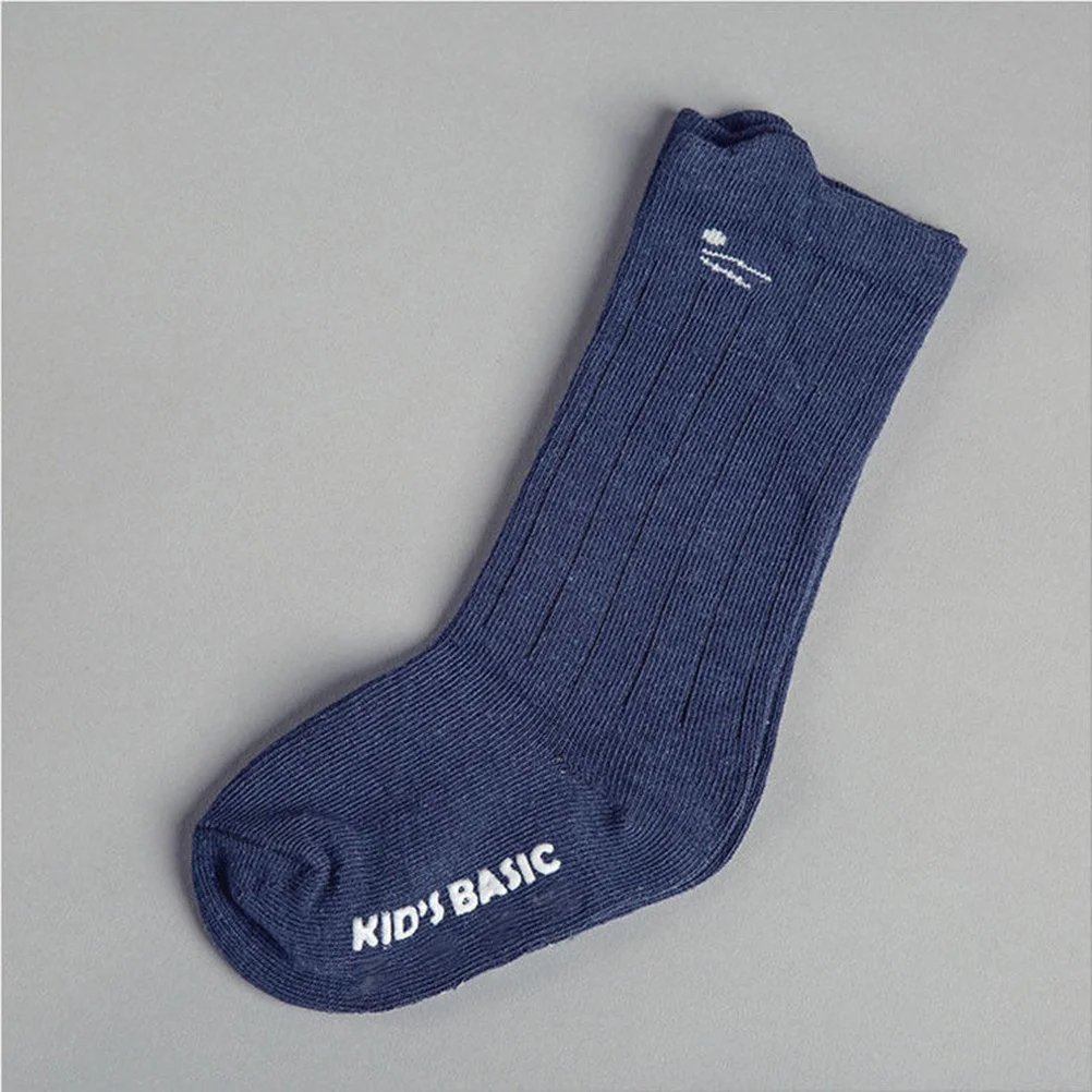 

Kids Anti-Skid Knee High Socks Cotton Breathable Sweat Absorption Animal Design Dark for 0-1 Years Old Stockings