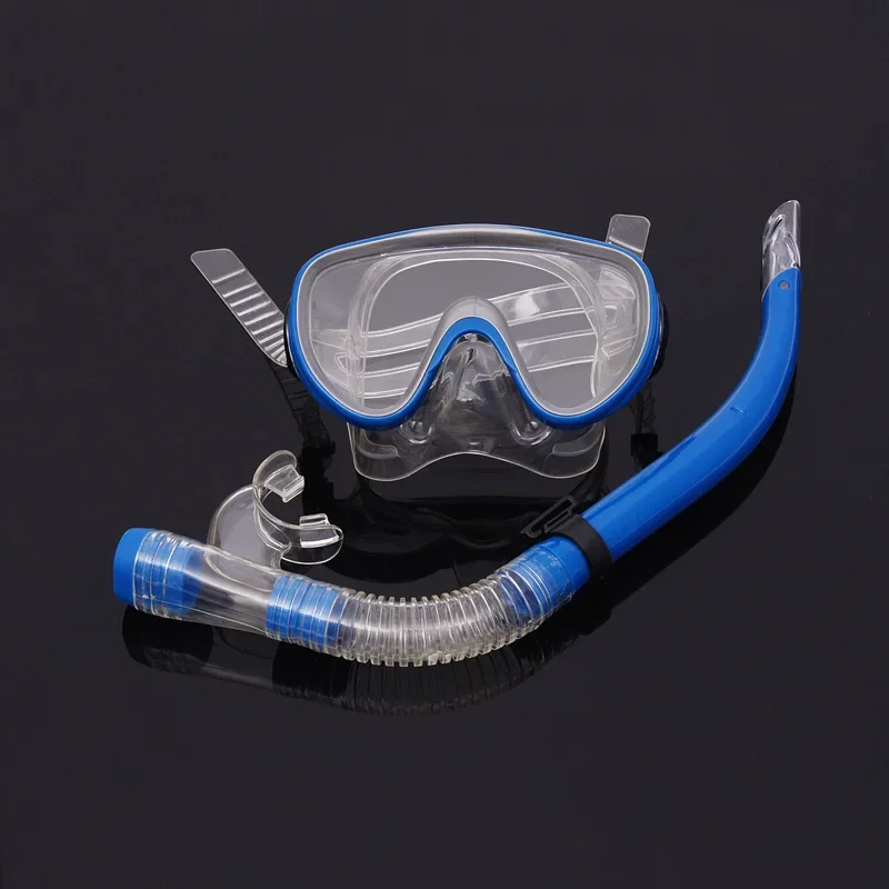 diving goggles + semi-dry snorkel, diving surface equipment set