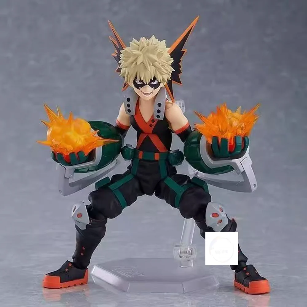 Figma My Hero Academia Bakugou Katsuki Figure 443 323 Midoriya Izuku Action Figure Model Toys Joint Movable Doll Room Decor