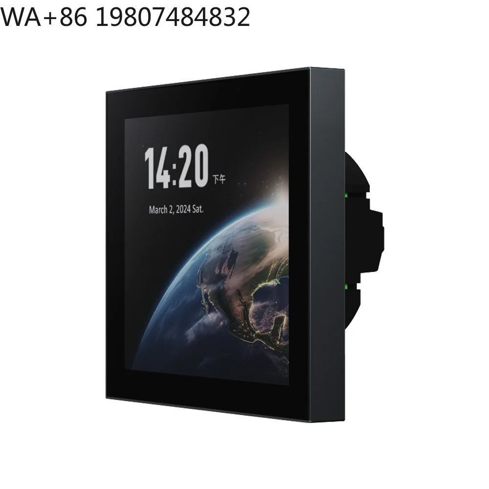 4 Inch High-precision Constant Temperature Control Panel Built-in Zigbee Gateway Smart Home Central Automation Screen