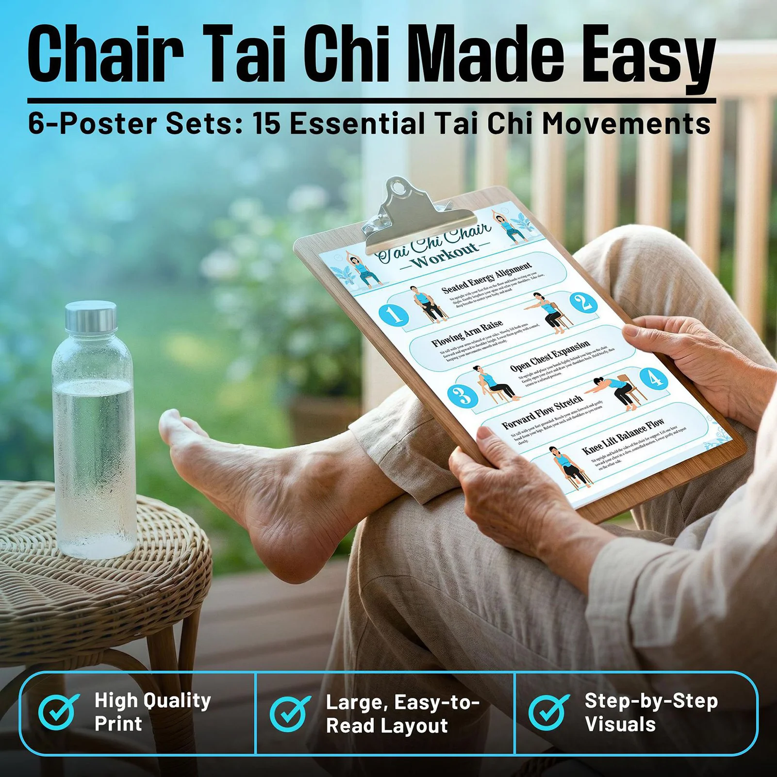 6-delige Tai Chi-stoeltraining - Home Gym Guide recensie en prijs