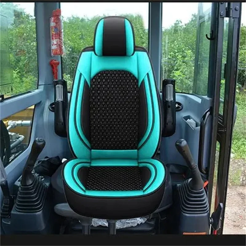 Heavy Truck Linkage Air Shock Seat Excavator With Dual Air Bag Adjustable Seat