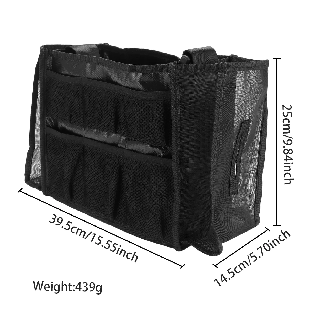 

Black Cosmetic Brush Storage Bag Large Capacity Women Artist Bags Hair Stylist Makeup Holder Multifunctional Portable Barber To