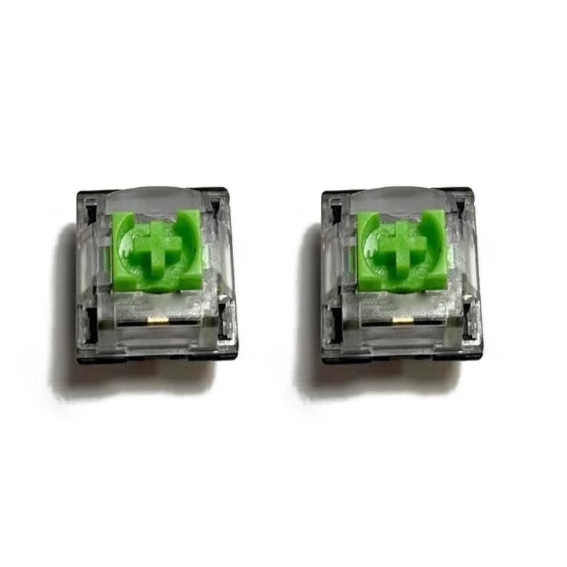 Interruttori verdi da 2 pezzi per tastiera da gioco meccanica Blackwidow V3 Pro V3 Tenkeyless e altri con interruttore LED a 3 pin migliore vendita