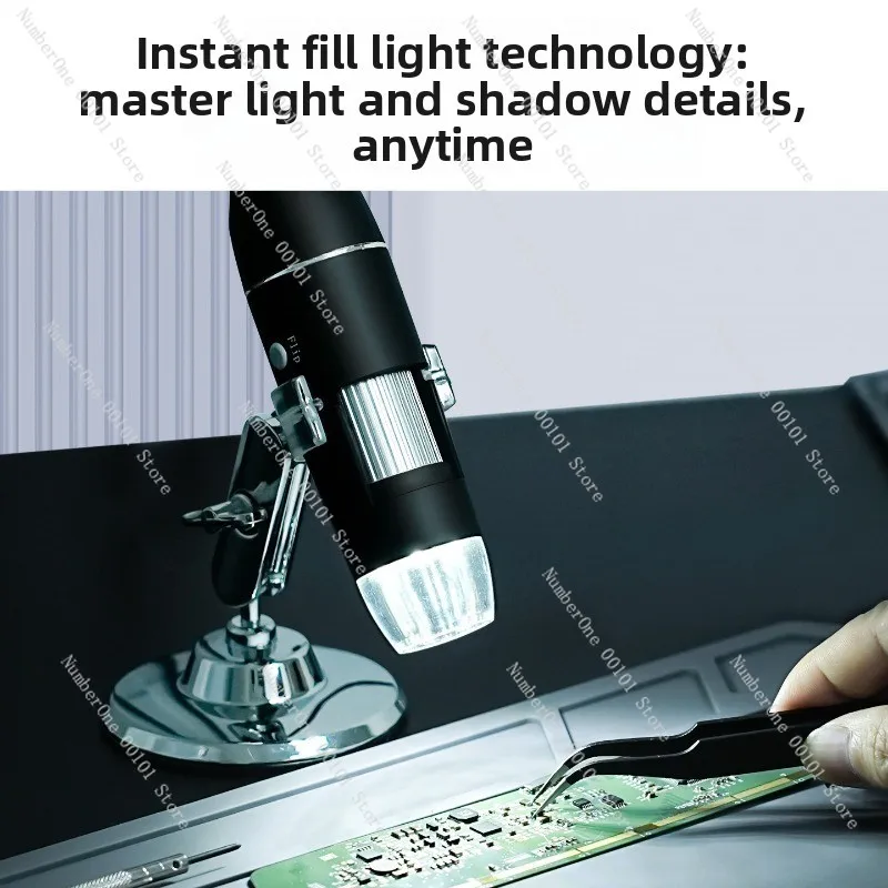 Polarizer UV White Light Smart Skin Analyzer Nozzles Replaceable for Home Use Skin Analyzer