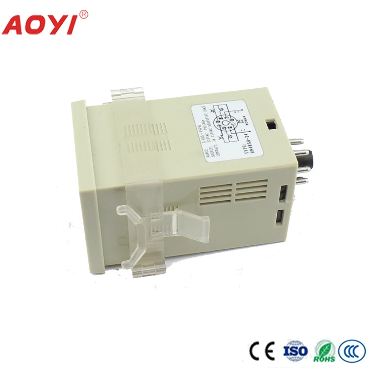 5PCS AOYI Inverse Timing Timer Relay 48 1/16DIN Time Relay