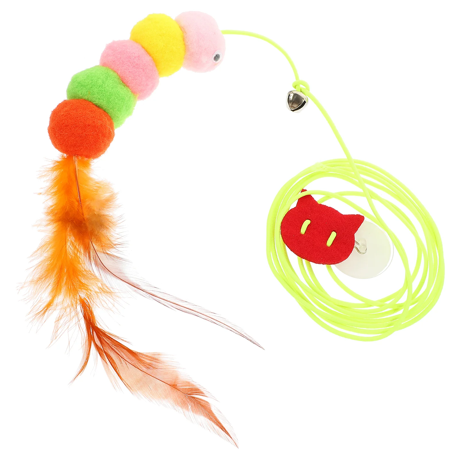 

Funny Cat Toy Portable Teasing Toys for Kittens Hanging Plaything Catnip Cats Interesting
