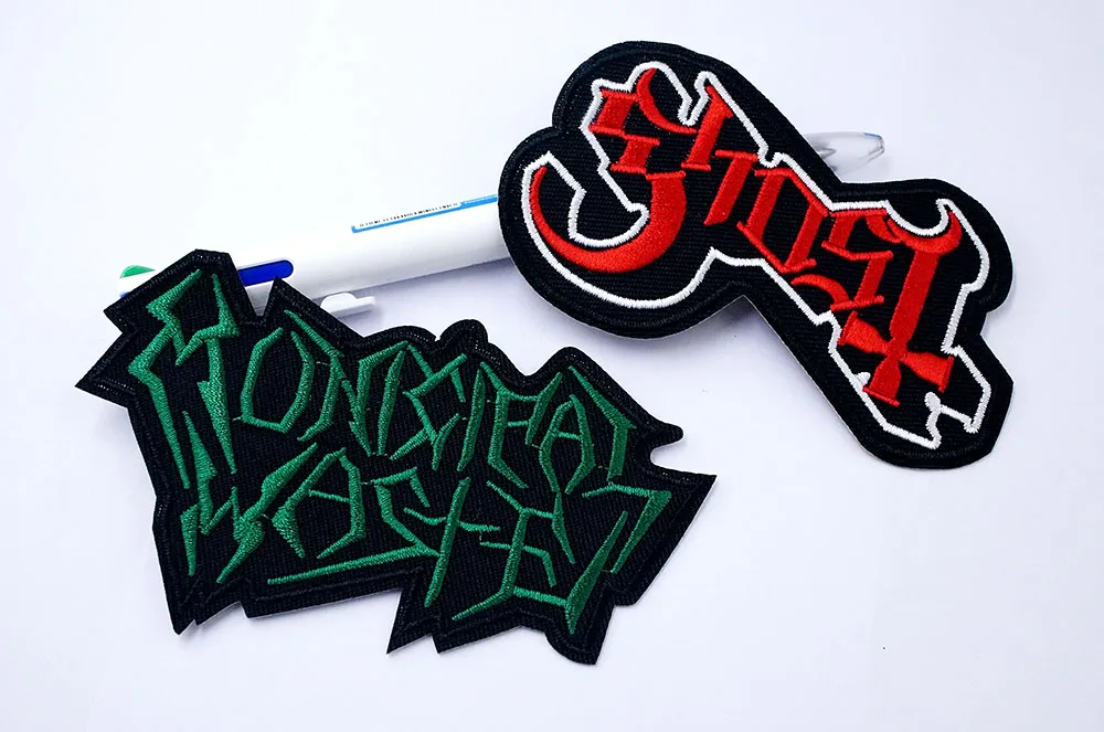 Band ROCK PUNK Stoffaufnäher zum Aufbügeln, Dekoration für Kleidung, Applikationen für Bekleidung, Heavy Metal – Detail 14