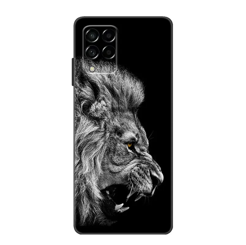 Lion Alpha Male Cub Phone Case For Samsung Note 8 9 10 Lite 20 Ultra M40 M60 M80 S M14 M32 M33 5G M04 M10 M11 M31 M42 M51 M62