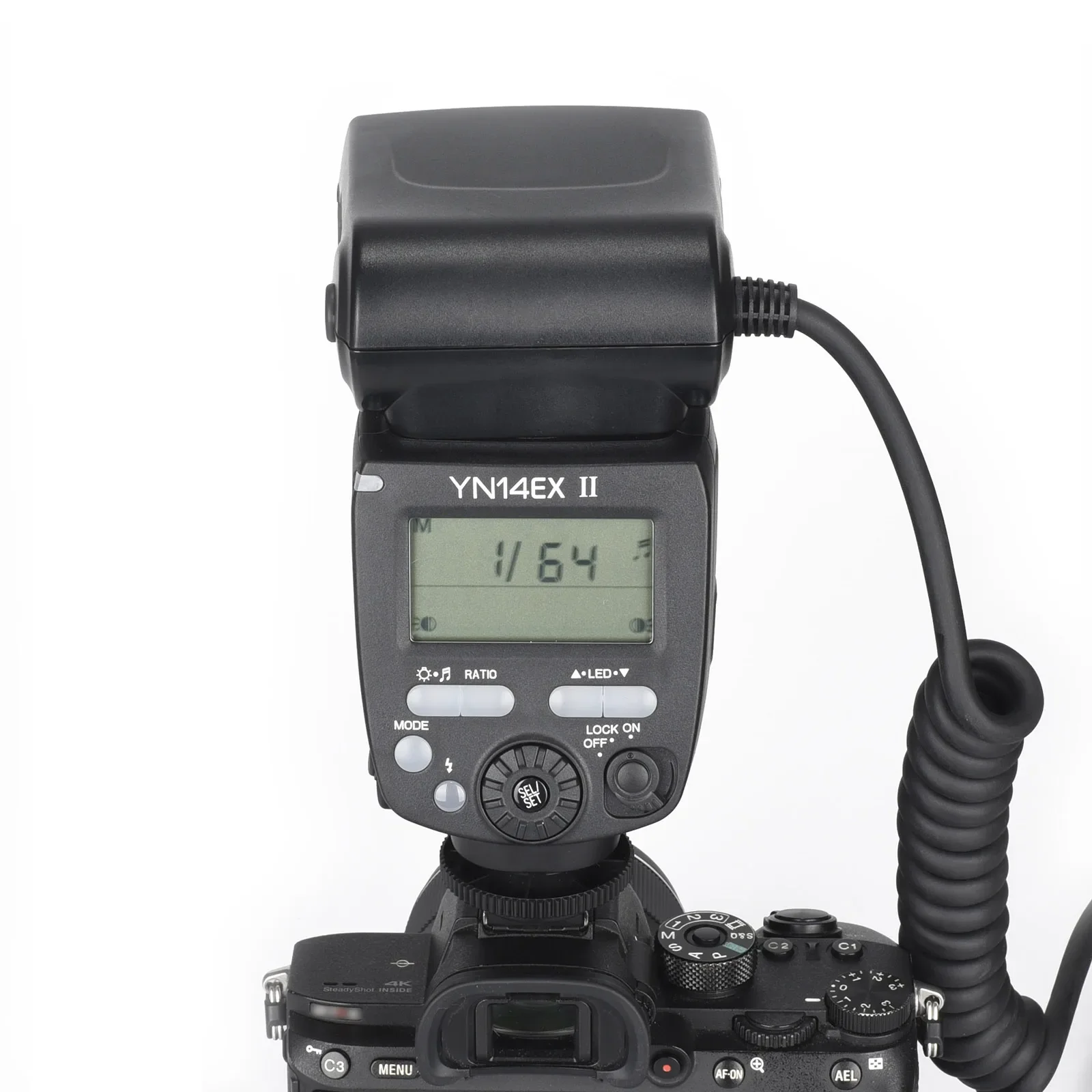 YN14EX YN14EXII Ring Light Flash Untuk Kamera Canon Atau Sony Kamera Marco Flash Lights